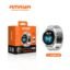 Amaya ASW-50 Silver Smartwatch with Dual Straps and Packaging